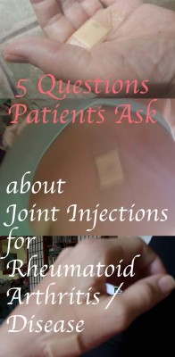 steroid injections for rheumatoid arthritis - disease