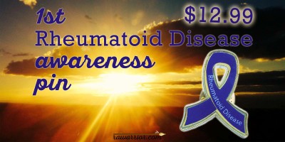 Rheumatoid Arthritis Awareness Pin