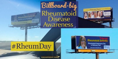 rheumatoid disease awareness billboards