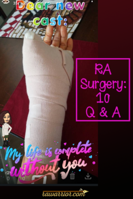 RA surgery 10 questions