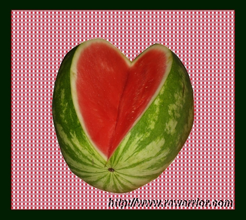 RA breaks your heart watermelon