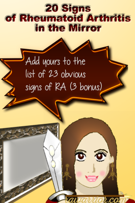 20 signs of rheumatoid arthritis p