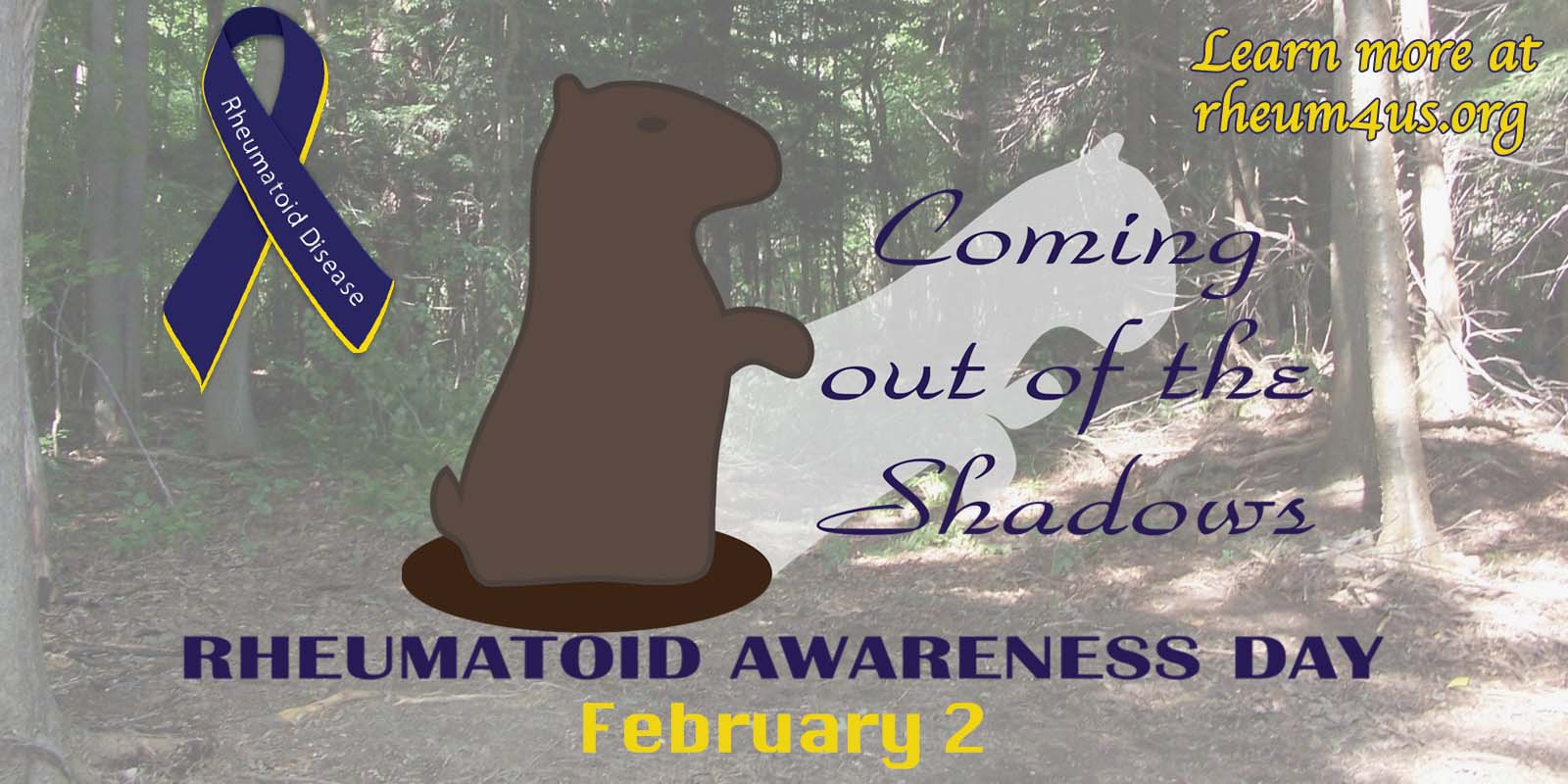 Rheumatoid Disease Awareness Day groundhog