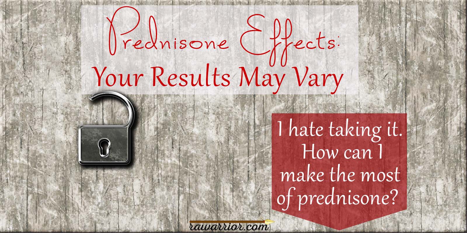 Prednisone Effects: Your Results May Vary