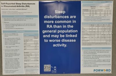 Self Reported Sleep Disturbances RA poster
